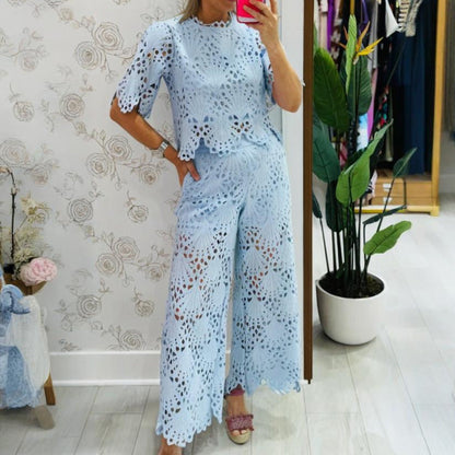 🌸 50% Rabatt auf neue Produkte 💖Zweiteilige Spitzen-Outfits für Damen
