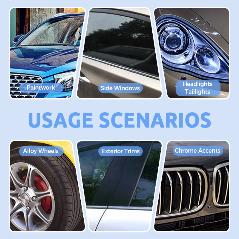 🚔 Auto-Versiegelungs-Set inkl🔥Spray & Mikrofasertuch – Für tiefen Glanz & Schutz