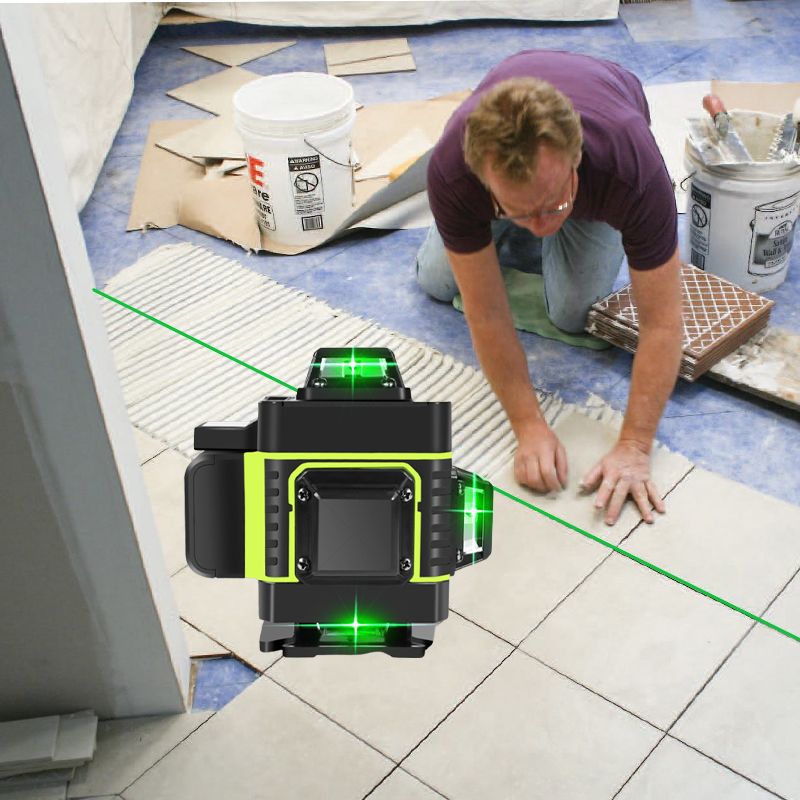 🔥2025 Heißer Verkauf 50%OFF 🌞16 Linien Grünes Licht Laser Level Selbstnivellierungswerkzeug