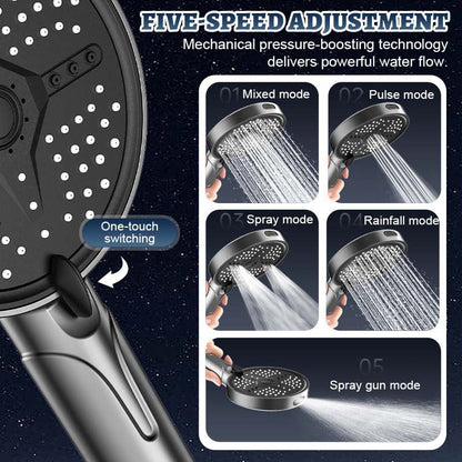 🔥 Heißer Verkauf 🔥 Multifunktionaler Hochdruck-Handbrausekopf – Jetzt 50 % Rabatt! 🚿💦