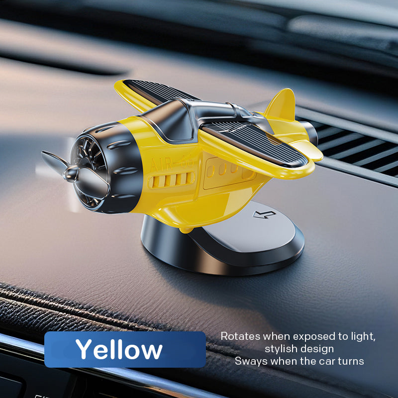 🎁2026 Limited Time Sale 🔥Solarbetriebene Auto-Ornamente in Flugzeugform