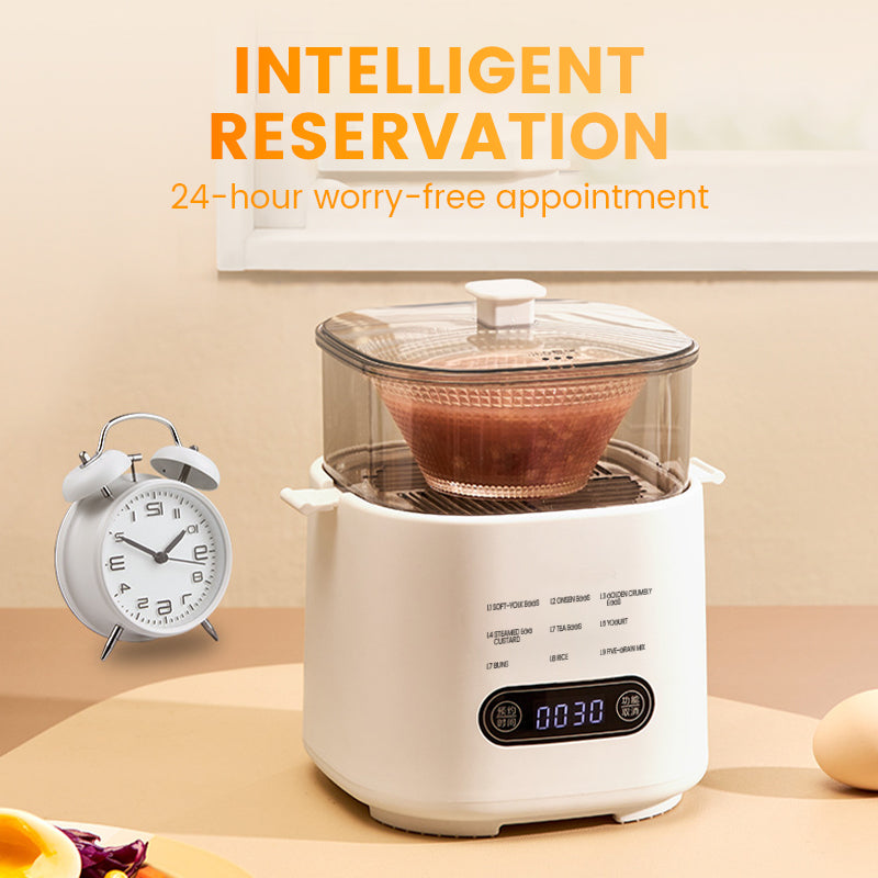 🎁2025 Neues Design🥚✨Mini-Multifunktions-Eierkochset mit Smart Touch Panel🔥