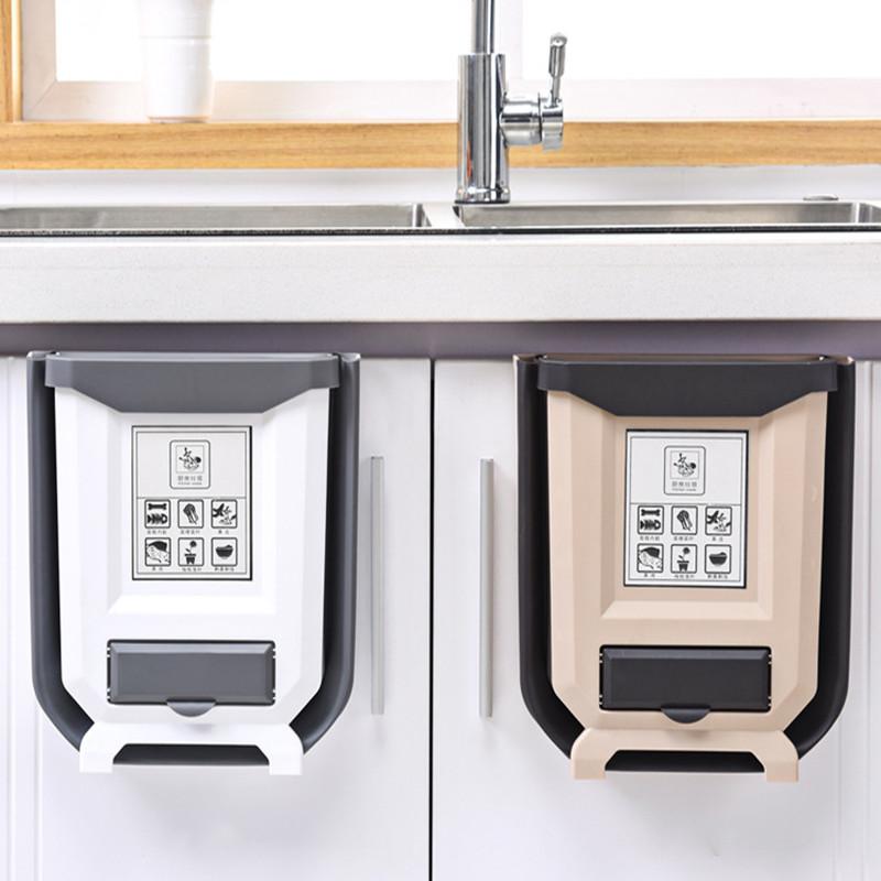 ✨Limitierter Verkauf 50 % Rabatt🗑 Küchenschrank faltbarer Mülleimer