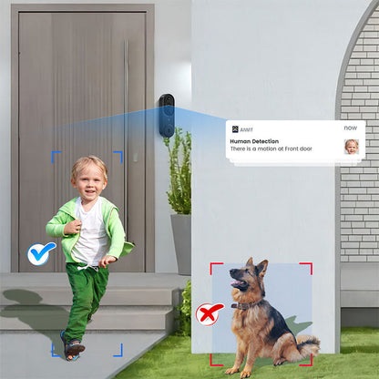 🔥Hot Sale 50% Rabatt🔥Smart Home Drahtlose HD Video Türklingel & Glocke（✈️kostenloser Versand）