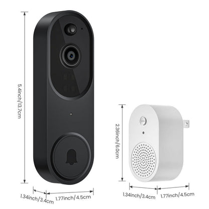 🔥Hot Sale 50% Rabatt🔥Smart Home Drahtlose HD Video Türklingel & Glocke（✈️kostenloser Versand）