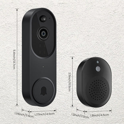 🔥Hot Sale 50% Rabatt🔥Smart Home Drahtlose HD Video Türklingel & Glocke（✈️kostenloser Versand）