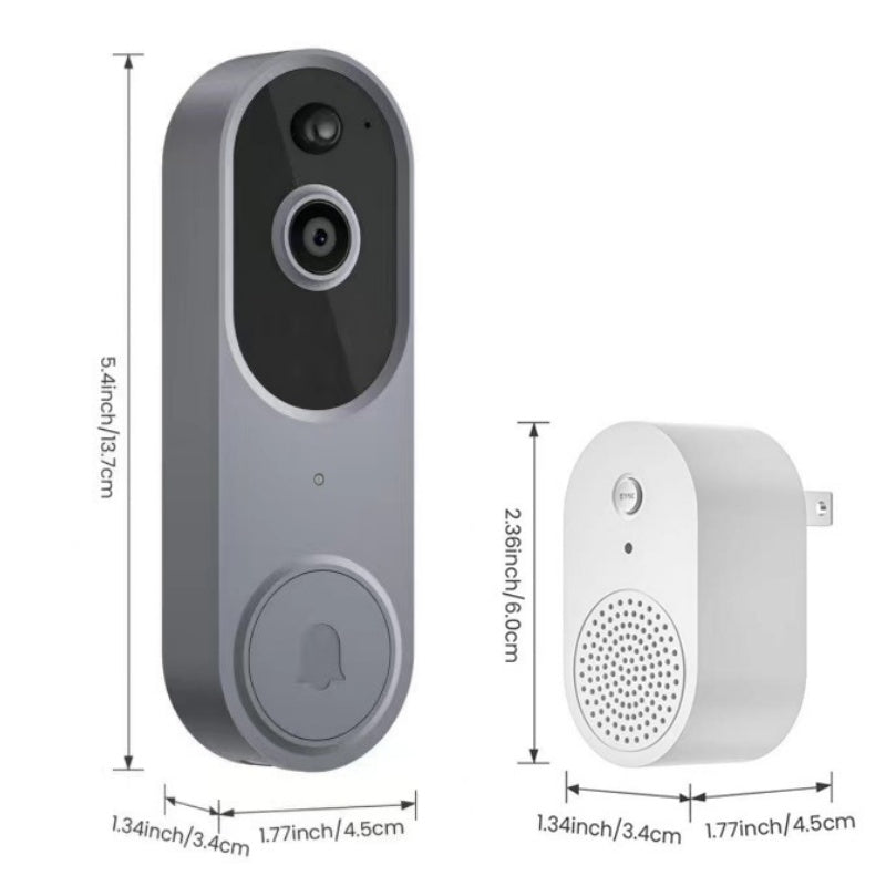 🔥Hot Sale 50% Rabatt🔥Smart Home Drahtlose HD Video Türklingel & Glocke（✈️kostenloser Versand）