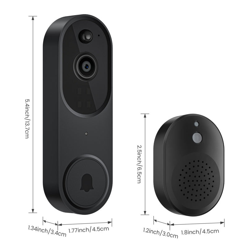 🔥Hot Sale 50% Rabatt🔥Smart Home Drahtlose HD Video Türklingel & Glocke（✈️kostenloser Versand）