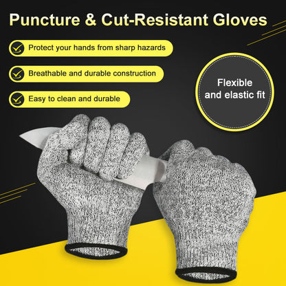 Durchstichfeste und schnittfeste Handschuhe