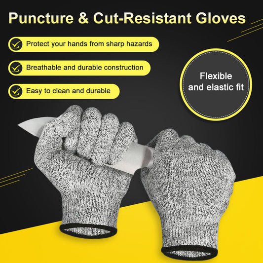 Durchstichfeste und schnittfeste Handschuhe