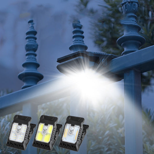 🌿 Solar-Clip-Leuchte mit Bewegungssensor – 🔥Jetzt 2 kaufen, 1 gratis! Perfekt für Garten, Balkon & Terrasse! 🏡✨