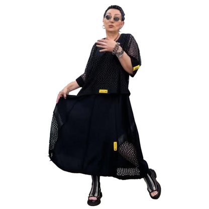 ⏳Zeitlich begrenzter Rabatt💥Damen ärmelloses Kleid- und Überwurf-Set