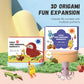 🔥 3D Handgefertigtes Origami-Buch