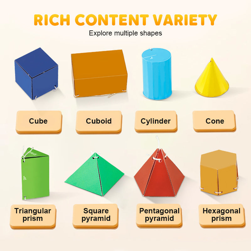 🔥Neue Upgrades👶Pull String 3D Geometry Lernbuch
