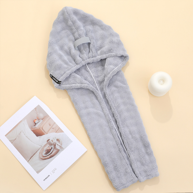 🎅Weihnachts-Sonderangebot: 50 % Rabatt🎁🛁Großes Haarhandtuch mit sicherem Band für Frauen