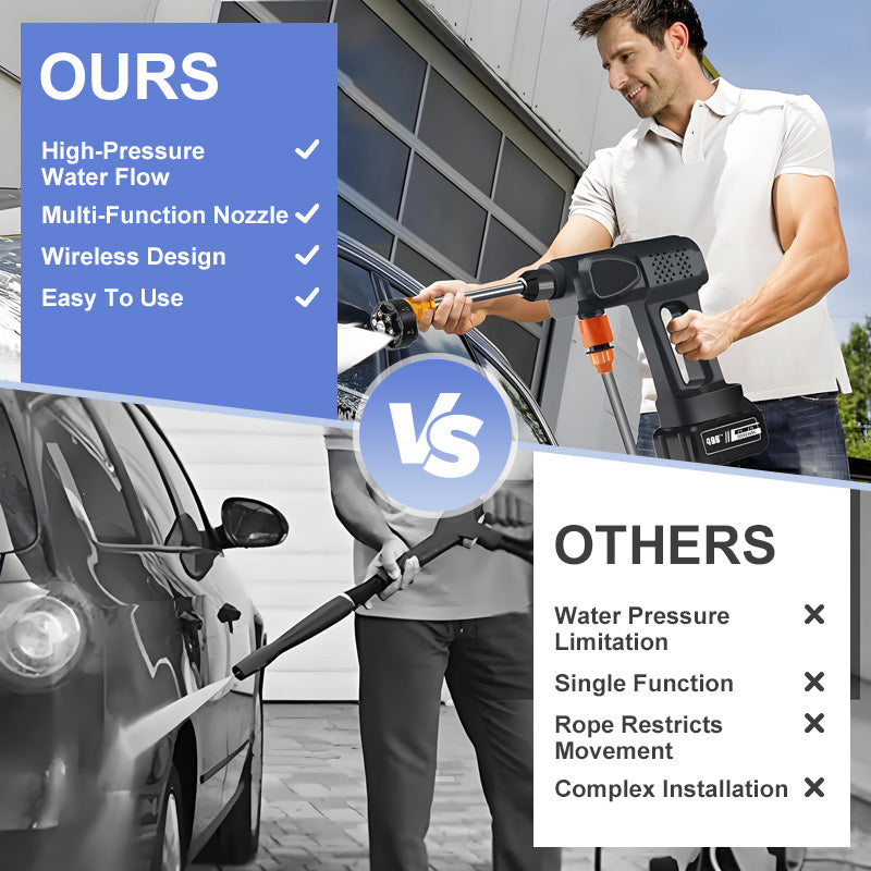 🖤Black Friday 50 % Rabatt 💥die tragbare Mehrzweck-Autowaschmaschine