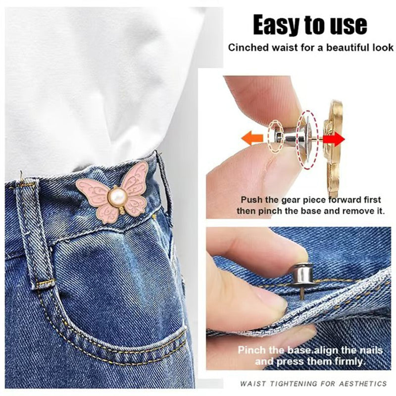 🦋Removable Butterfly Waist Adjustment Buckle✨