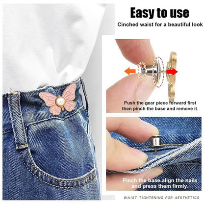 🦋Removable Butterfly Waist Adjustment Buckle✨