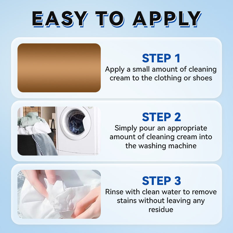 🎁 Kaufe 1, erhalte 1 GRATIS! 🎁 👕👟 Allzweckreinigungspaste für Kleidung und Schuhe – Effektiv & einfach zu verwenden ✨