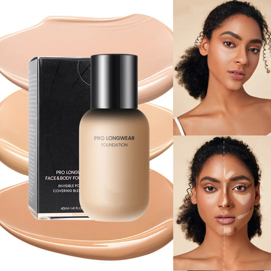 🔥Heißer Verkauf🔥Mehrfarbige langanhaltende Make-up-Grundierung – für Gesicht und ganzen Körper
