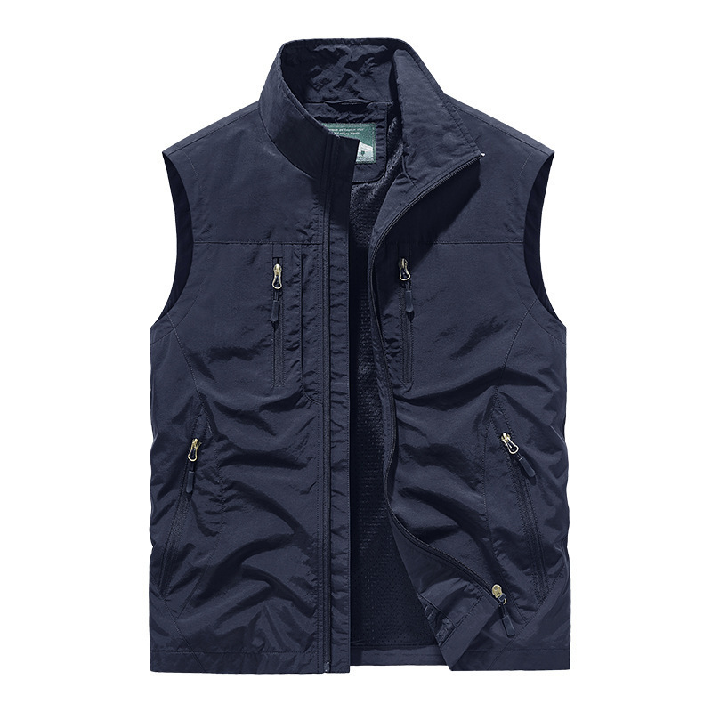 ⏰Zeitlich begrenzter Verkauf – 50 % RABATT🔥🧥 Herren Oversized Ärmellose Westenjacke mit Taschen
