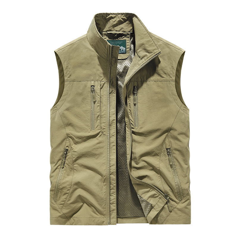 ⏰Zeitlich begrenzter Verkauf – 50 % RABATT🔥🧥 Herren Oversized Ärmellose Westenjacke mit Taschen