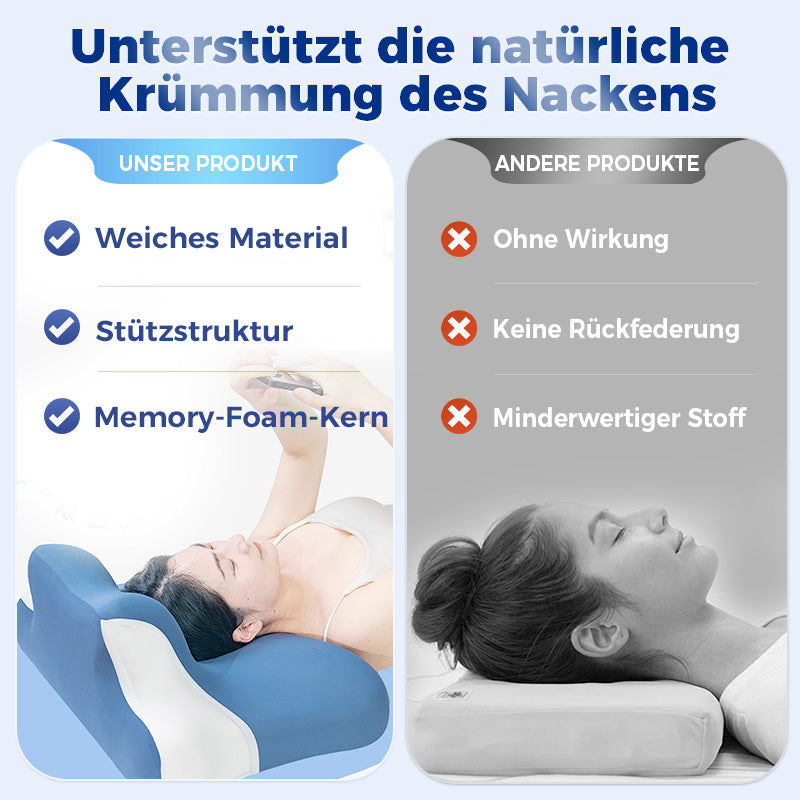 ✨Multifunktionales ergonomisches Memory-Foam-Kissen