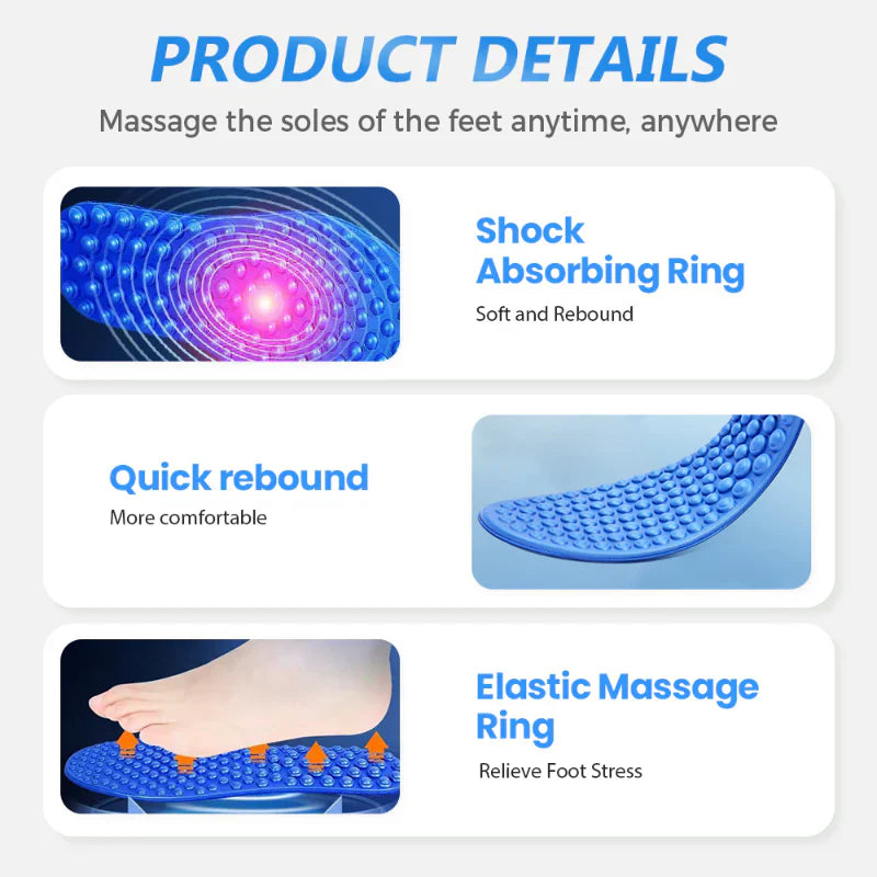 👟Fußreflexzonenmassage Einlegesohlen✨