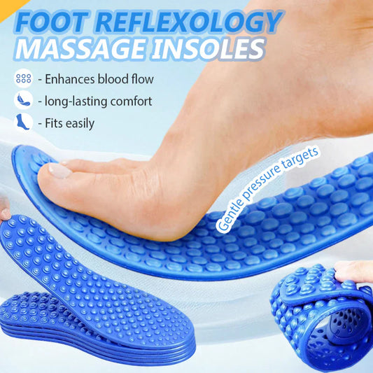👟Fußreflexzonenmassage Einlegesohlen✨
