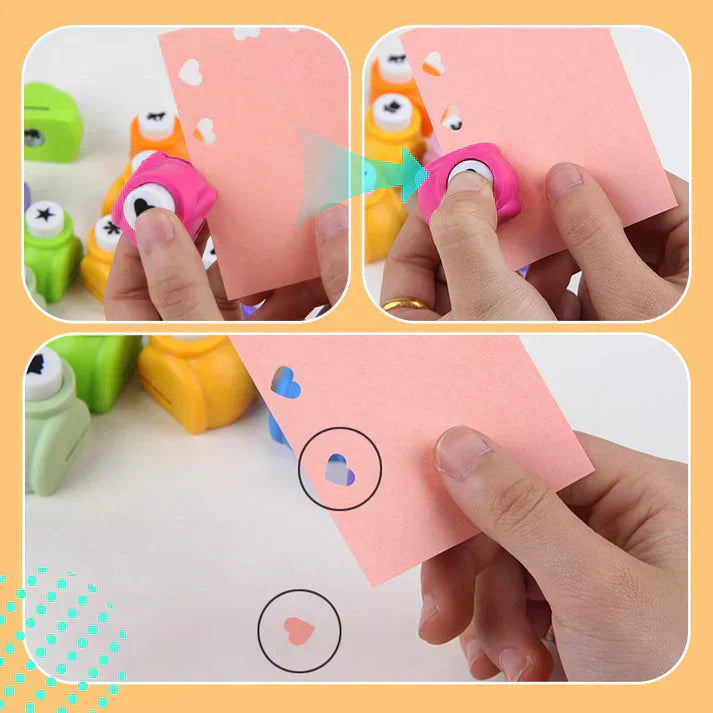 🔥Geschenkidee – 50 % Rabatt🎀Kreatives Bastelset für Kinder mit Locher