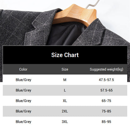 👔Herren Business Casual Karierter Blazer✈️kostenloser Versand