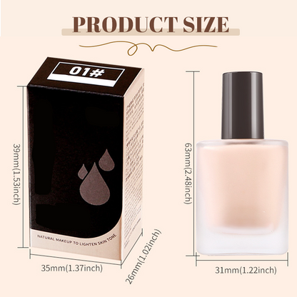 ✨🌹Lang anhaltende Foundation mit natürlichem Finish