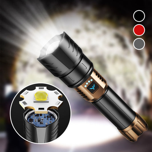 🔦✨LED-Taschenlampe mit hoher Leuchtkraft und großer Leuchtweite