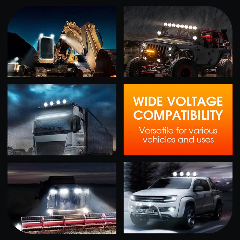 💡4-Zoll-LED-Pod mit 99 W für Offroad-Anwendungen✨