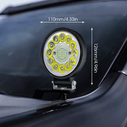 💡4-Zoll-LED-Pod mit 99 W für Offroad-Anwendungen✨