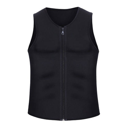 💪Herren-Trainings-Body-Shaper-Tanktop mit Reißverschluss🔥