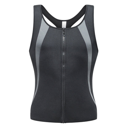 💪Herren-Trainings-Body-Shaper-Tanktop mit Reißverschluss🔥