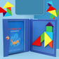 🎁Das perfekte Geschenk🌟Magnetisches Tangram-Puzzle-Set für Kinder