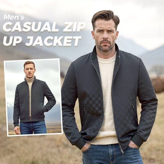 👔Herren-Freizeitjacke mit Reißverschluss✨🔥
