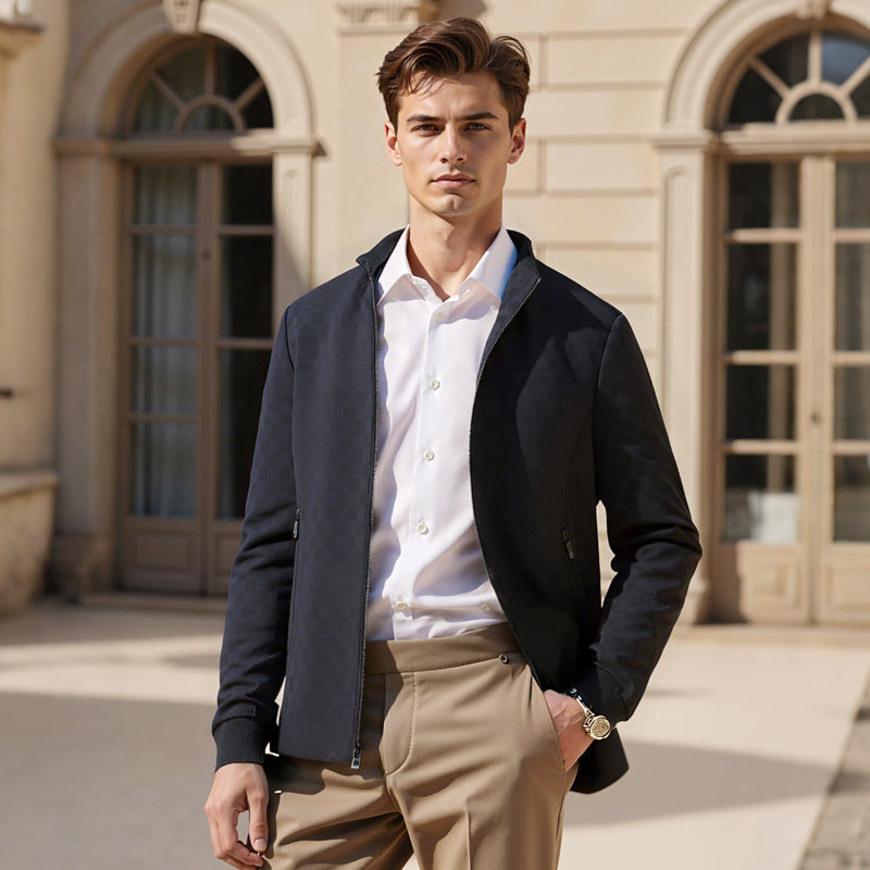 👔Herren-Freizeitjacke mit Reißverschluss✨🔥