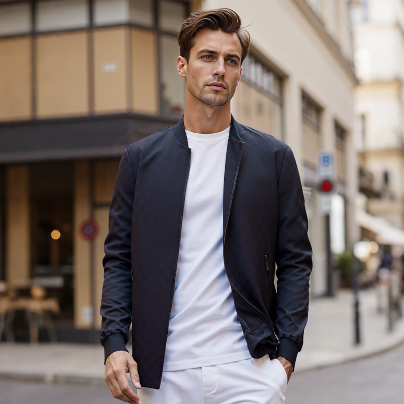 👔Herren-Freizeitjacke mit Reißverschluss✨🔥
