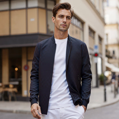 👔Herren-Freizeitjacke mit Reißverschluss✨🔥