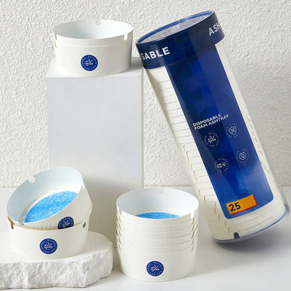 🌿Einweg-Aschenbecher mit ascheabsorbierendem Gel