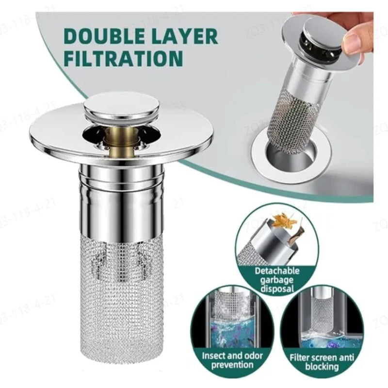 ⏳Mehr kaufen, mehr sparen💥Bodenablauffilter aus rostfreiem Stahl✨