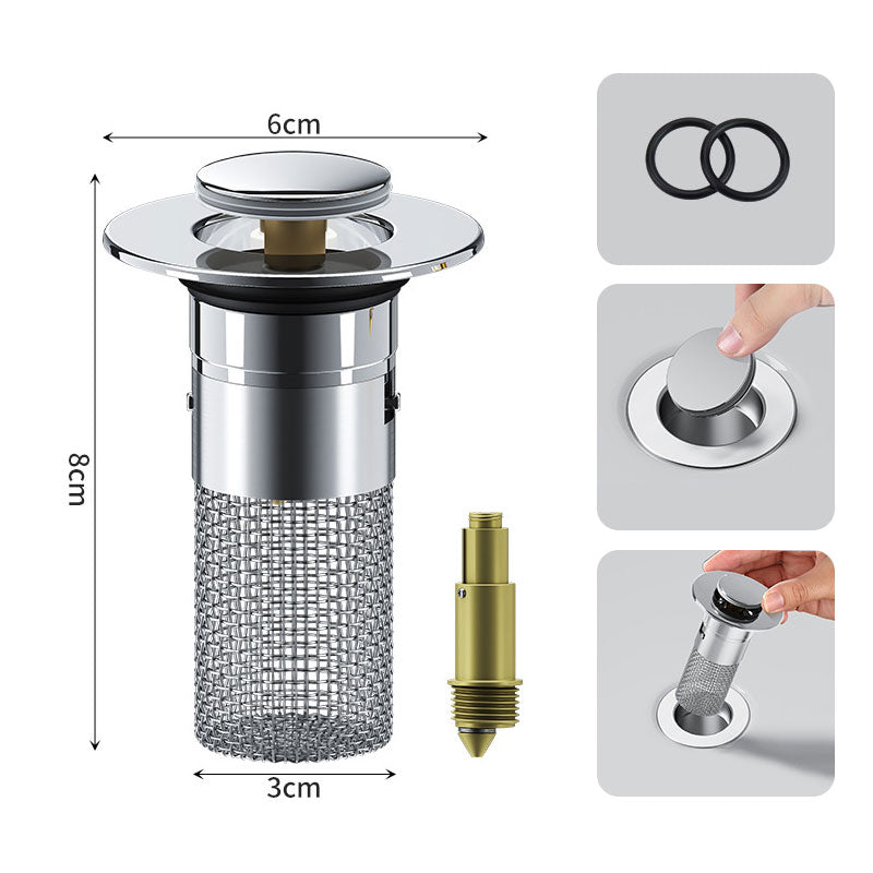 ⏳Mehr kaufen, mehr sparen💥Bodenablauffilter aus rostfreiem Stahl✨