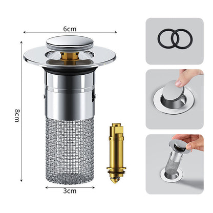 ⏳Mehr kaufen, mehr sparen💥Bodenablauffilter aus rostfreiem Stahl✨