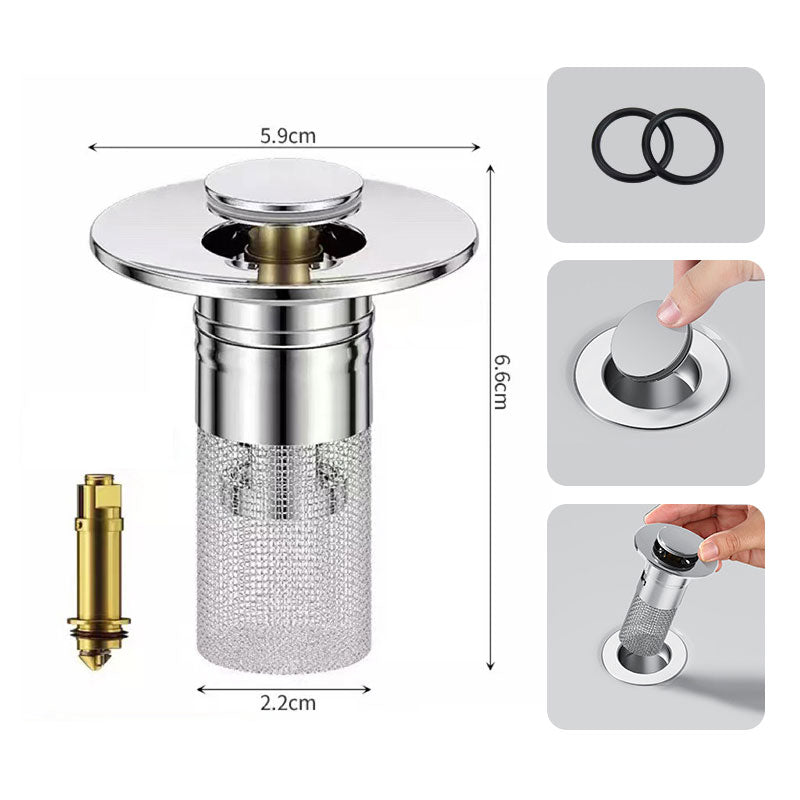 ⏳Mehr kaufen, mehr sparen💥Bodenablauffilter aus rostfreiem Stahl✨