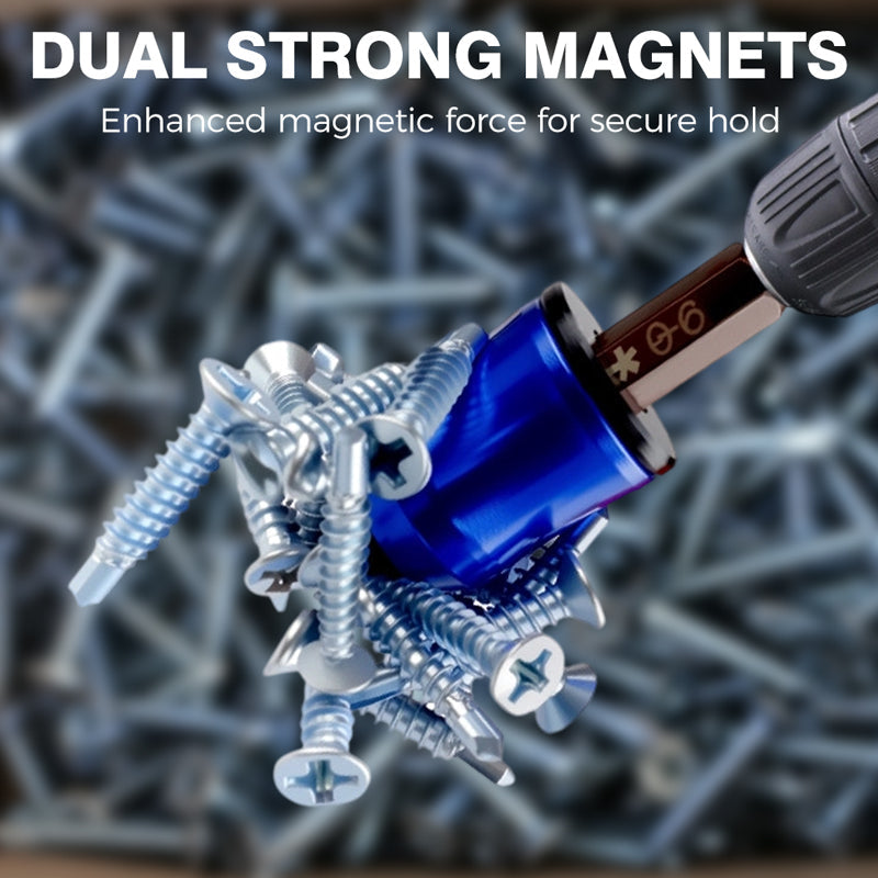 🛠️3-in-1 Schraubendreherkopf Magnetring🪛