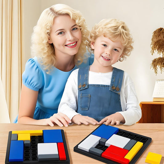 🧩 KAUFEN 2 ERHALTEN 3! ✨ Kreatives Geometrie-Blockpuzzle - Entwickelt räumliches Denken und Fantasie bei Kindern und Erwachsenen 🔷🎨