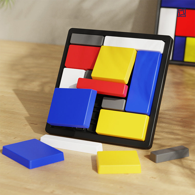 🧩 KAUFEN 2 ERHALTEN 3! ✨ Kreatives Geometrie-Blockpuzzle - Entwickelt räumliches Denken und Fantasie bei Kindern und Erwachsenen 🔷🎨